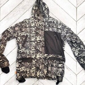 Men's Graphic Print Performance Jacket